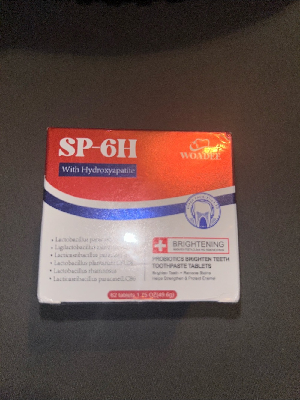 Woadee SP-6H Teeth Whitening Toothpaste Tablets Hydroxyapatite Brightening